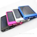 ONE YEAR WARRANTY!!!8000mAh!hot selling fashion design solar power bank Waterproof Solar Power Bank for mobile phone